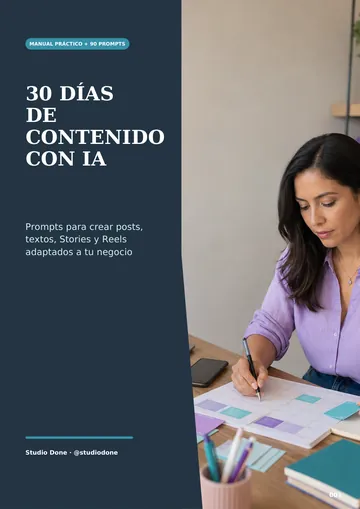 Superbono: 30 Días de Contenido con IA