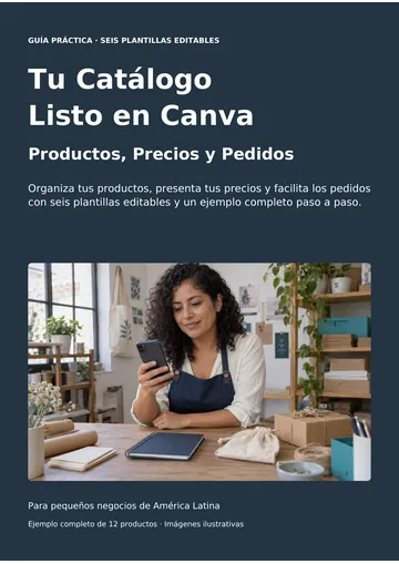 Superbono: Tu Catálogo Listo en Canva